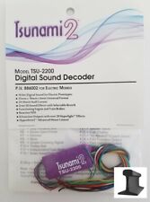 Soundtraxx ~ New 2024 ~ Tsunami 2 ~ TSU-2200 Electric Engine Sounds ~ 886002