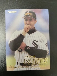 1997 Fleer Harold Baines #55 Chicago White Sox Mint Condition  - Picture 1 of 6