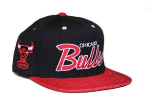 Mitchell & Ness Chicago Bulls Script Red Python - Just Don Style Mütze - Bild 1 von 2