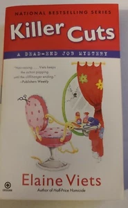 Elaine Viets Killer Cuts a Dead-End Job Mysteries book  Paperback 2009 - Picture 1 of 3