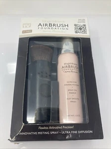 MagicMinerals AirBrush Foundation by Jerome Alexander – 2pc Set Light Medium - Picture 1 of 3