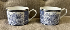 (Lote de 2) tazas de café de té de jardín Coventry Palace (porcelana fina - floral) - Imagen 1 de 5