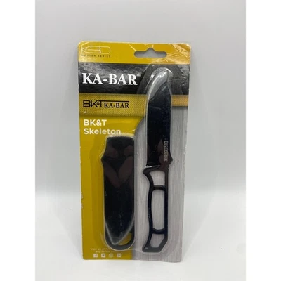 KA-BAR BK&T Skeleton Master Series Fixed Blade Knife with Sheath - Image 1 of 4
