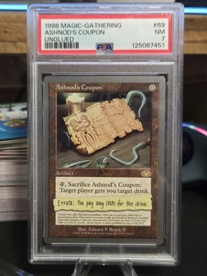 Ashnod's Coupon Unglued Regular MTG - Image 1 of 2