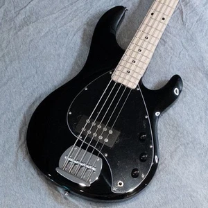 Sterling by Music Man Sub Ray5 BK M1 Active Electric Bass Guitar 5-String - Picture 1 of 5