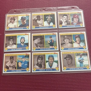 1983 Topps Baseball kompletter Satz aller 35 Super Veteranen alle fast neuwertig oder besser HOF - Bild 1 von 16