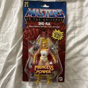 Figura Masters of the Universe Origins SHE-RA Princesa del Poder Retro Play MOTU - Imagen 1 de 5