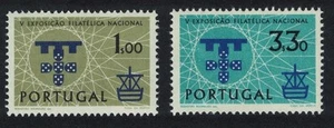 5th National Philatelic Exhibition Lisbon 2v Portugal 1960 MNH SG#1186-1187 - Imagen 1 de 1