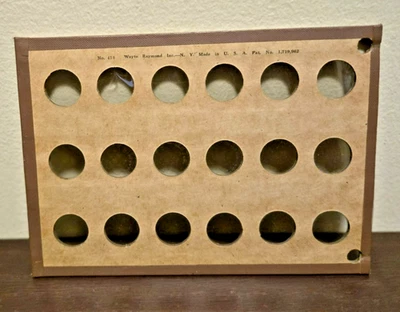 Tablero de monedas Wayte Raymond No. 458 vacíos - níquel de EE. UU. Foto 1 de 2
