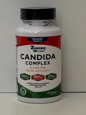 Complejo Candida sin gluten (juego de 3 botellas - suministro para 90 días) con ácido caprílico Foto 1 de 4