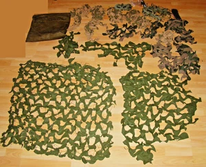 US Army Juego de Reparación de Red de Camuflaje Años 90 - Woodland Radar-Scattering - Imagen 1 de 7