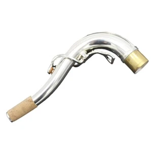Mástil saxofón tenor plateado estilo Yani música oriental colgado - Imagen 1 de 7