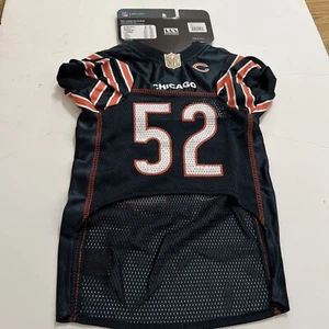 Chicago Bears Official NFL Pet Jersey Mack  #52 Size L,XL,XL - Picture 1 of 6