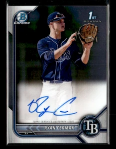 2022 Bowman Draft #CDA-RCK Ryan Cermak Chrome Draft Pick Auto - Picture 1 of 2