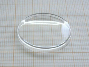 Vetro plexy per 25-12 Tudor Crystal Glass Uhrenglas Verre 9000 9021 9031 9041 - Picture 1 of 1