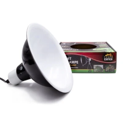 TERRA-DISCOUNT Medium Reflektor Klemmlampe 22 cm - Comfort Clamp Lamp E27 Fassung