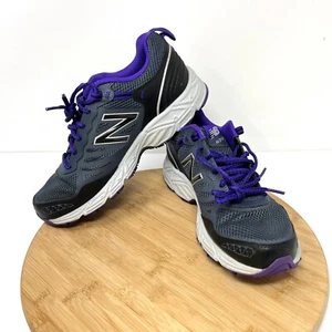 New Balance 573 V3 WTE573D3 Damen-Laufschuh grau lila Schnürschuh Größe 9,5 B - Bild 1 von 13