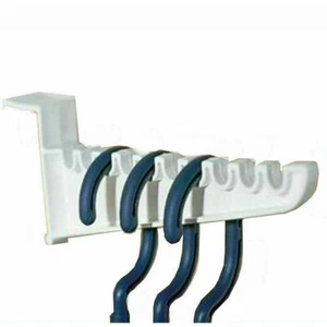 2pc Over Door Ironing Hanging HOOKS Laundry Neat Storage Clothes Holders Hangers - Picture 1 of 9