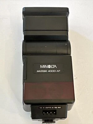 Minolta Maxxum 4000 AF Flash - Untested - Image 1 of 4