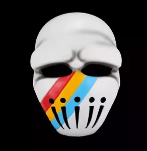 Anime JoJo's Bizarre Adventure Blackmore Stone Ghost Rainbow Mask Cosplay Props - Picture 1 of 4