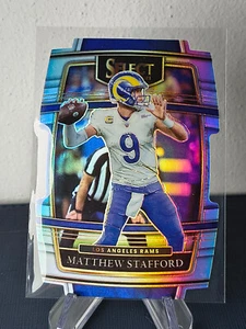 2021 Panini NFL Select Matthew Stafford Silver Prizm Die-Cut #20 LA Rams - Bild 1 von 2