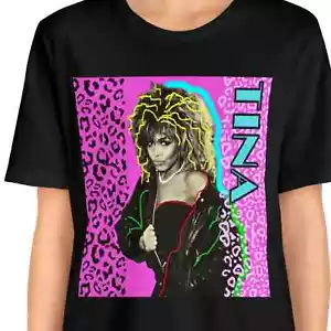 Tina Turner T Shirt Tshirt T-shirt Tee Shirt 1980s RETRO Style Vintage Aesthetic - Picture 1 of 3