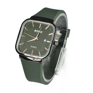 Fashion casual men's and women's universal quartz watch silicone strap - Picture 1 of 7