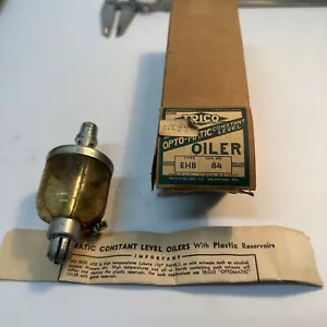 Raro Vintage TRICO VARI MANGIME OILER EHB 84 PN30084 Vetro Non Chiaro - Foto 1 di 5