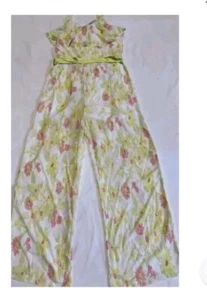 Mini BODEN Bpc Bonprix Piece Spring Jumpsuit Romper Floral 11 Jahre Gr.128 - Bild 1 von 3