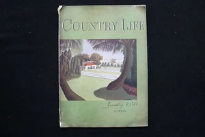 1936 JAN COUNTRY LIFE MAGAZINE - AN ILLUSTRATED HOME & PROPERTY COVER - E 11119 - Picture 1 of 2