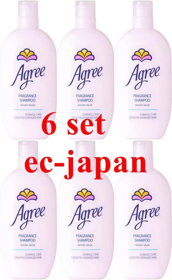 Agree Fragrance Shampoo 450ml set of 6 wholesale price - Image 1 of 3