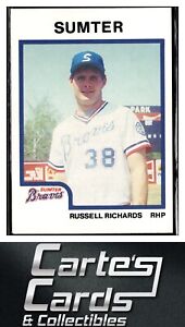 Rusty Richards 1987 ProCards #1356  Sumter Braves