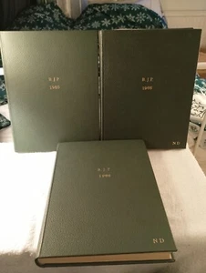 BUNDLE OF THREE BINDERS OF THE BRITISH JOURNAL OF PHOTOGRAPHY. SEPTEMBER... - Picture 1 of 24