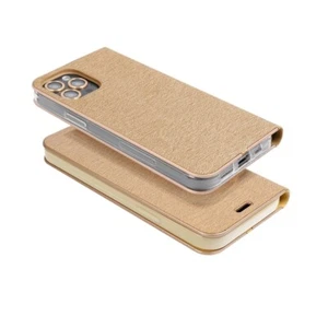 FÜR APPLE IPHONE SE 4 2025 - BOOK LUNA GOLD Klapp Tasche Buch Case Etui Hülle - Bild 1 von 5