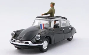 CITROEN DS 19 - Nero - 1960 - Generale de Gaulle + Autista 1:43 - Picture 1 of 1