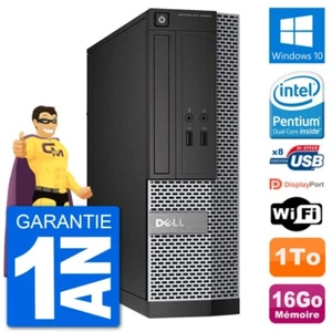PC Dell Optiplex 3020 SFF G3220 RAM 16Go Festplatte 1To Windows 10 Wifi - Bild 1 von 3