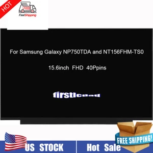 15.6" For Samsung Galaxy NP750TDA New LCD Display Touch Screen Replacement FHD - Picture 1 of 5