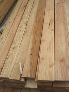 45 qm Douglasie 2.Wahl Riffeldielen 19x95mm Holz Gartenhaus Terrassendielen 2,5m - Bild 1 von 9
