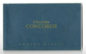 Chrysler Concorde 1993 manual del dueño con estuche - Imagen 1 de 5