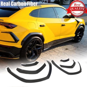 Passend für Lamborghini Urus 2018-2023 Echt Carbon Rad Augenbrauenbogen Kotflügelverbreiterung Lippe - Bild 1 von 13