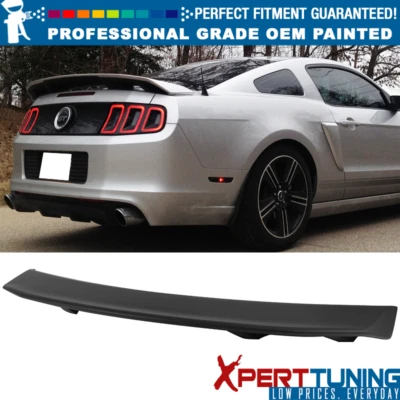 Fits 10-14 Ford Mustang LS Style Trunk Spoiler - Painted Color - Image 1 of 4