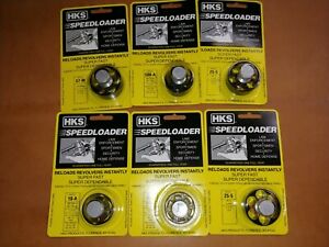 HKS SpeedLoaders All Model Revolvers 10-A 36-A, 25M, 586-A, 587 27A, DS-A, +++p