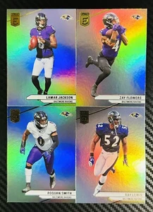 2024 Donruss Elite Football Baltimore Ravens 4 Card Lot  - Picture 1 of 2