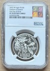 2022 W Eagle P$100 Freedom Of Speech First Day Of Issue Ngc Pf70Uc Platinum