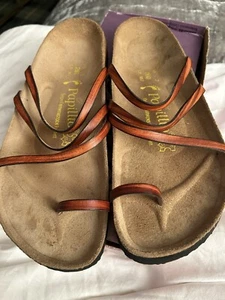 NEU MIT ETIKETT BIRKENSTOCK PAPILLIO SIWA HELLBRAUN LEDER GR 40 - Bild 1 von 11