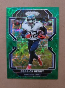 DERRICK HENRY 2021 Panini Prizm GREEN SCOPE #4 TITANS Alabama /75 - Bild 1 von 2