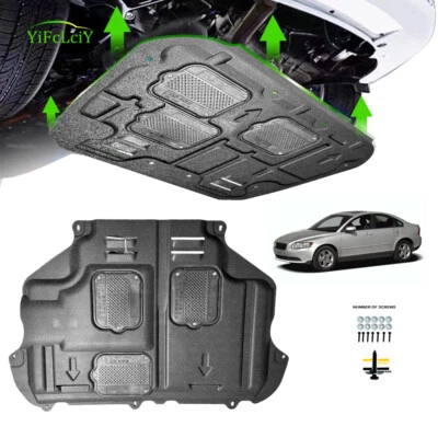 For 2008-2011 Volvo S40 Under Engine Lower Cover Splash Shield Mud Guard Board - Image 1 of 4