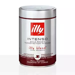 illy Espresso Intenso Dark Roast - 250g Ground Coffee, 100% Arabica - Picture 1 of 1