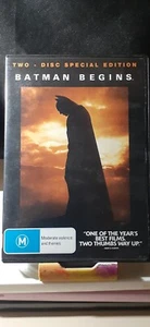 BATMAN BEGINS (2005, DVD) FREE POSTAGE* - Picture 1 of 2