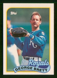 GEORGE BRETT 1989 TOPPS TIFFANY 89 NO 200 NRMINT+           17593